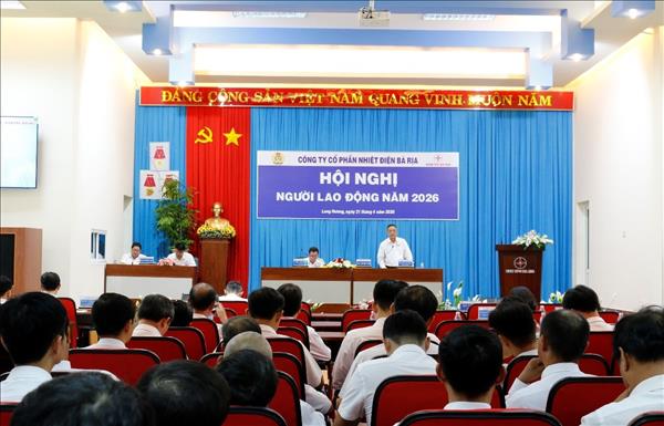 Phát huy dân chủ, chăm lo người lao động tại Công ty cổ phầnNhiệt điện Bà Rịa