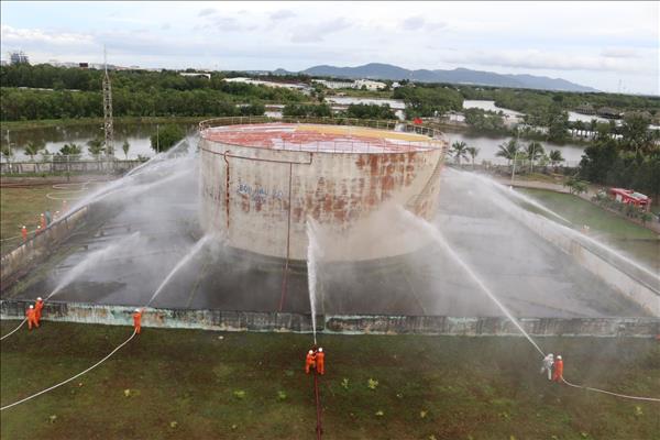 CÔNG TY CỔ PHẦN NHIỆT ĐIỆN BÀ RỊA TỔ CHỨC THỰC TẬP PHƯƠNG ÁN CHỮA CHÁY VÀ CỨU NẠN CỨU HỘ NHIỀU LỰC LƯỢNG NĂM 2025